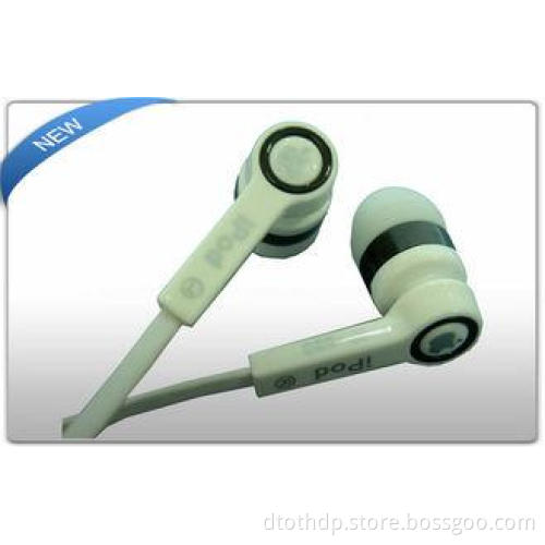 10mm Speaker In Ear Earphone with Mic with Volume Control